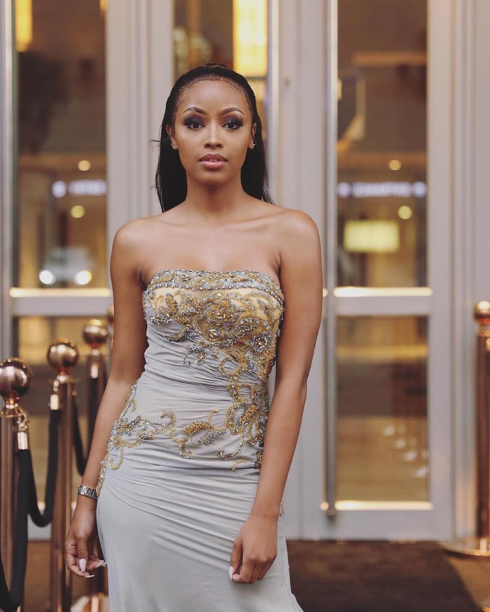 Actress Kamo Modisakeng sizzles in Dubai