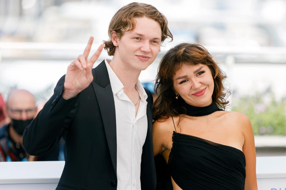 Mercedesand her brother Jack during Val photocall at the 74th annual Cannes Film Festival on 7th July 2021 in Cannes, France.
