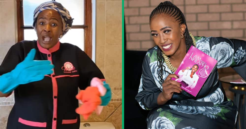 Mbali Nhlapho is a housekeeper many people in South Africa love and draw inspiration from
