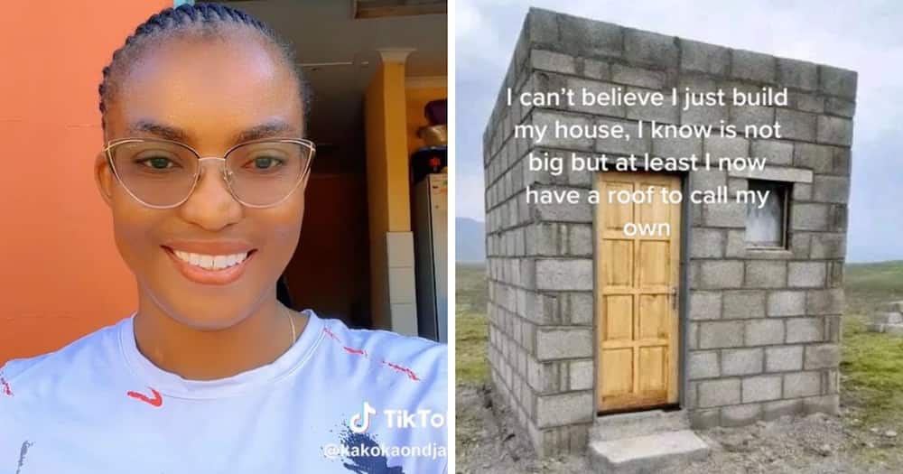 Young woman builds new place from scratch