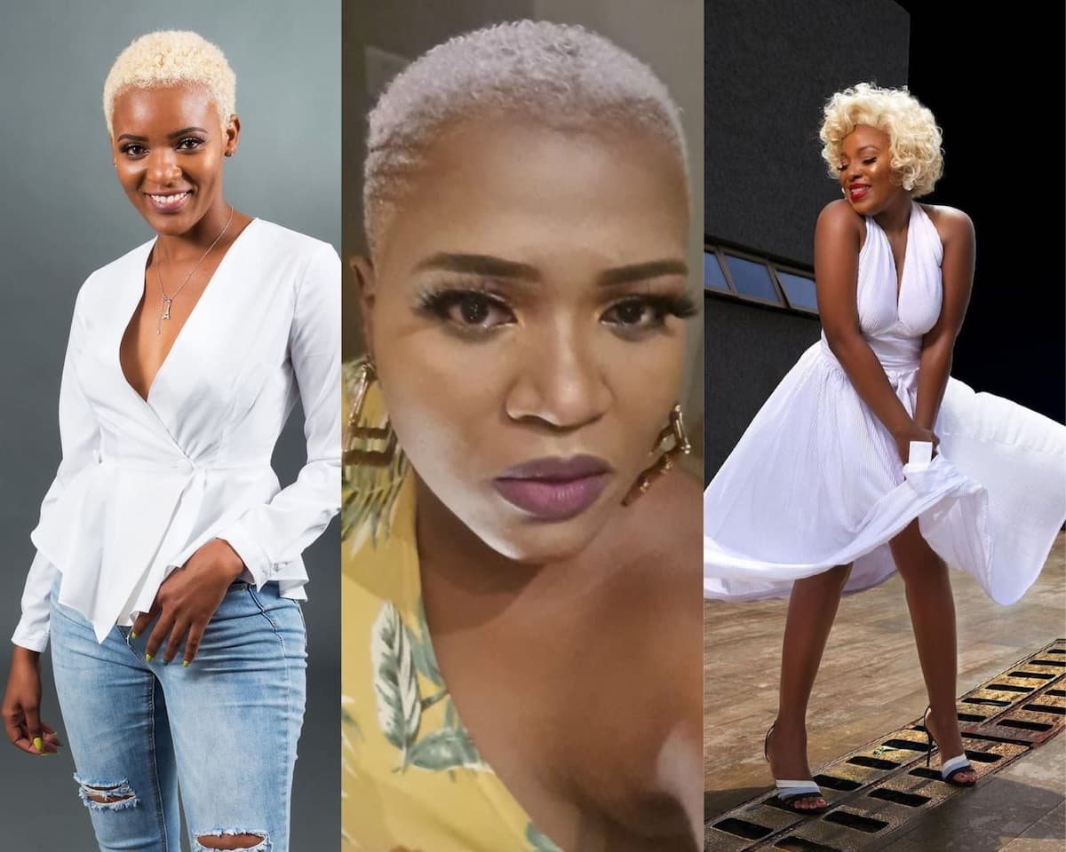 30 stunning white dye on short African hairstyles for 2023  Brieflycoza
