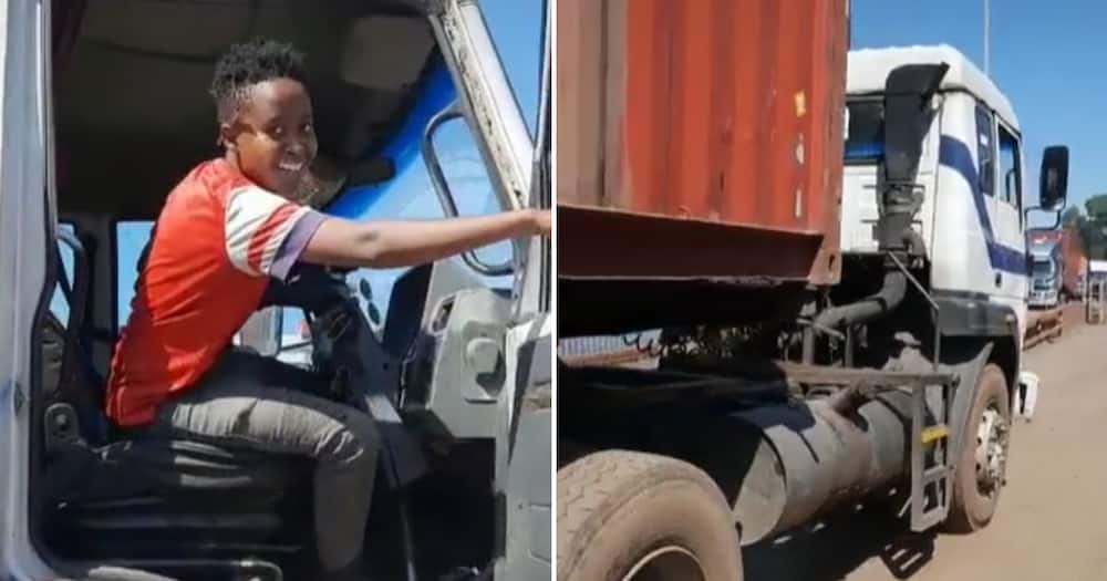 Truck driver, female, Mzansi, social media