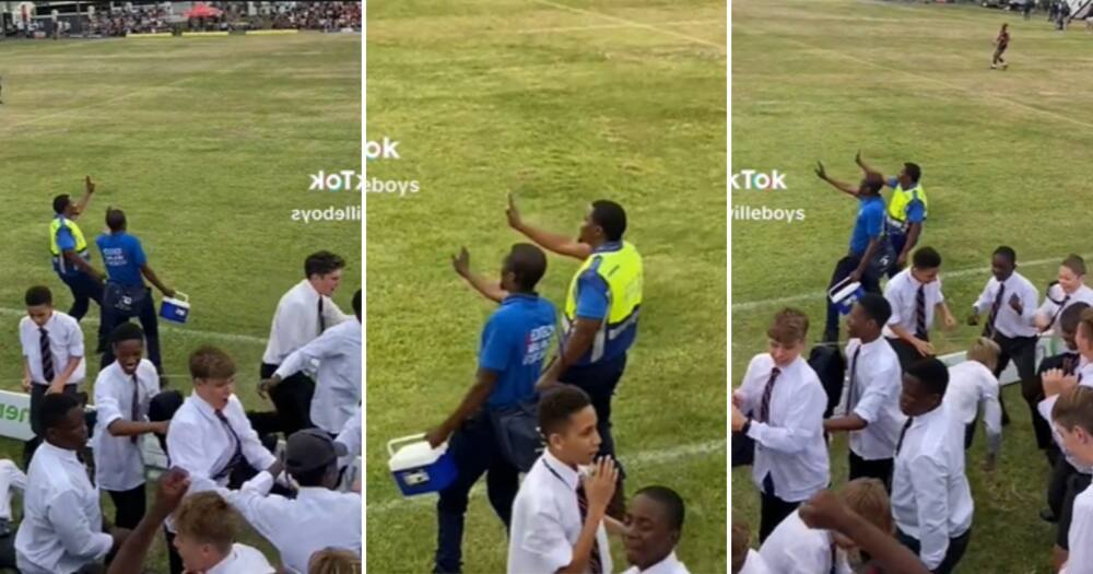 They shared a video of the paramedics dancing to their cheers on their official TikTok page