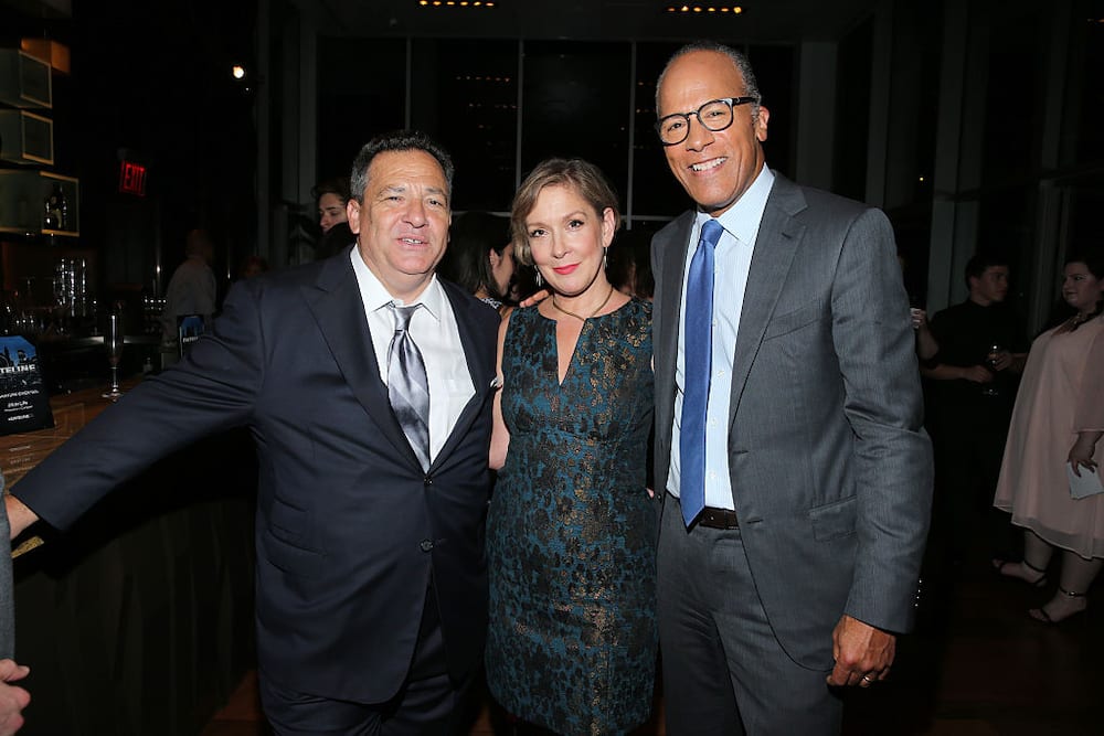 What's Lester Holt's wife's name?