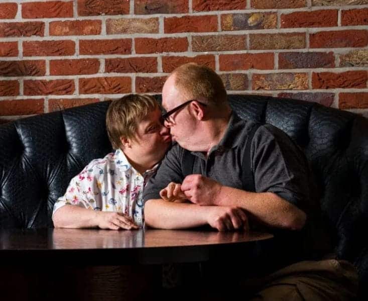 Heartwarming photos of couple with Down Syndrome who have been married for over 20 years