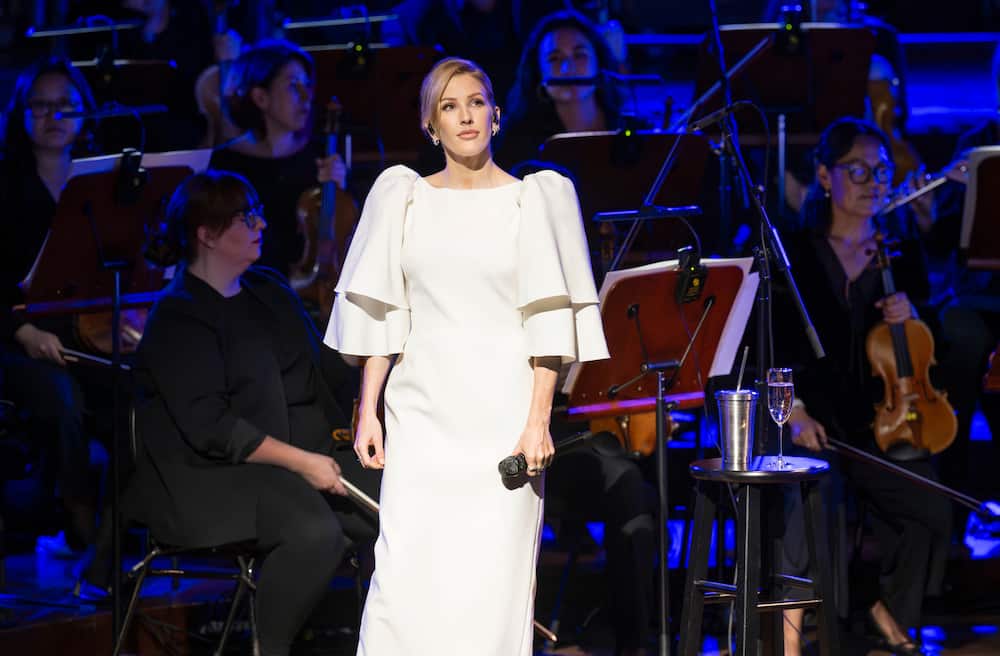 Ellie Goulding performs with the San Francisco Symphony at Louise M. Davies Symphony Hall