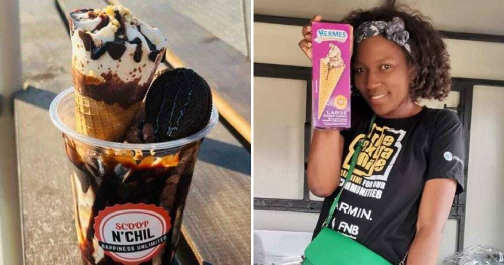 A lady who quit her job to start an ice cream business inspires peeps