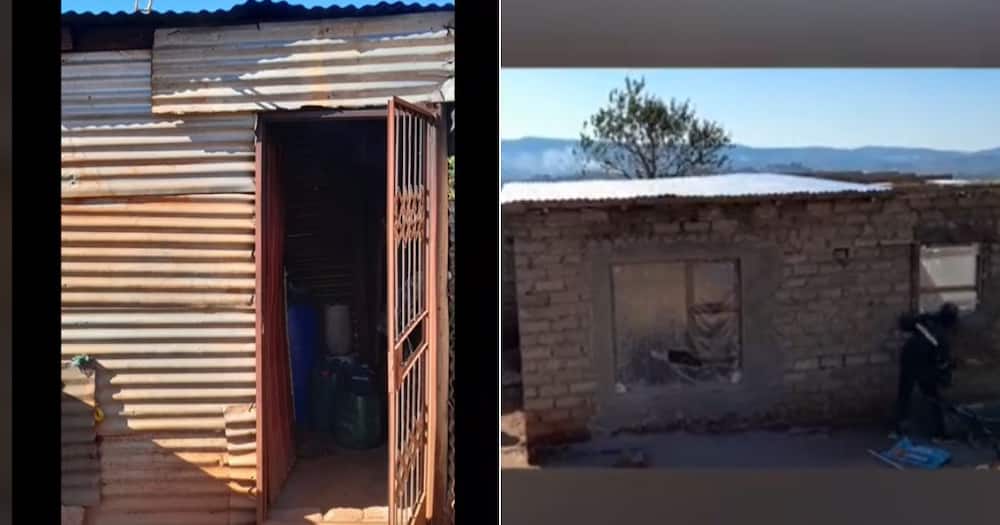 TikTok video shows NFSAS recepient used bursary to build house for family that lived in shack