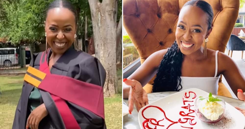 A popular teen life coach celebrated her graduation online, inspiring many