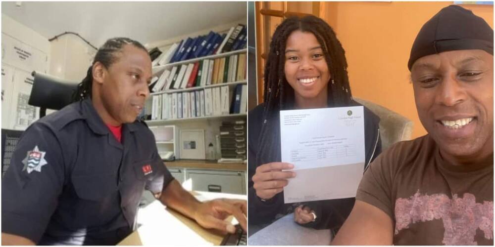 Tosh Modupe celebrated his brilliant daughter on social media Tosh Modupe celebrated his brilliant daughter on social media