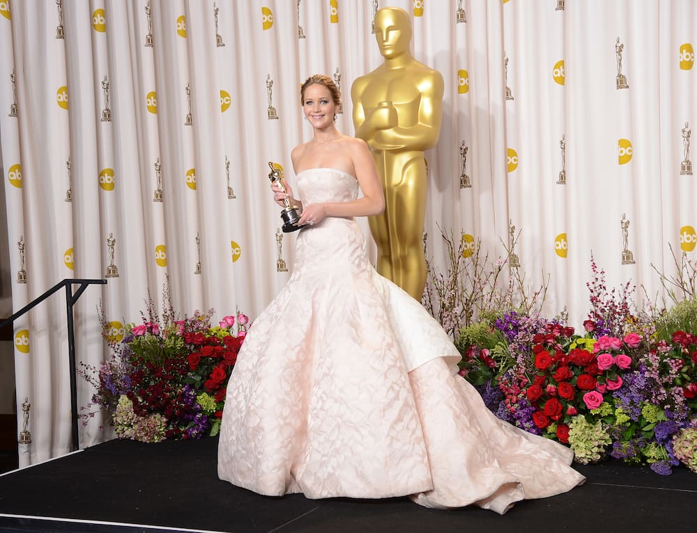 Jennifer Lawrence's 2013 Oscars Gown