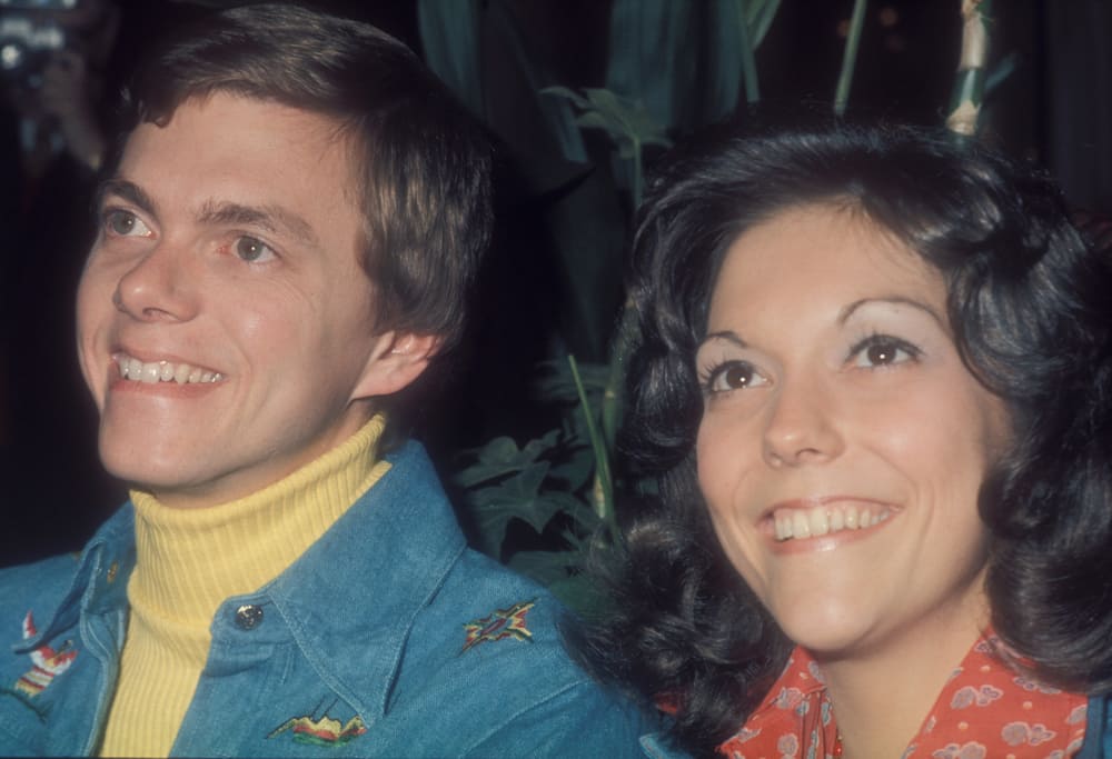 Karen and her brother Richard in 1974.
