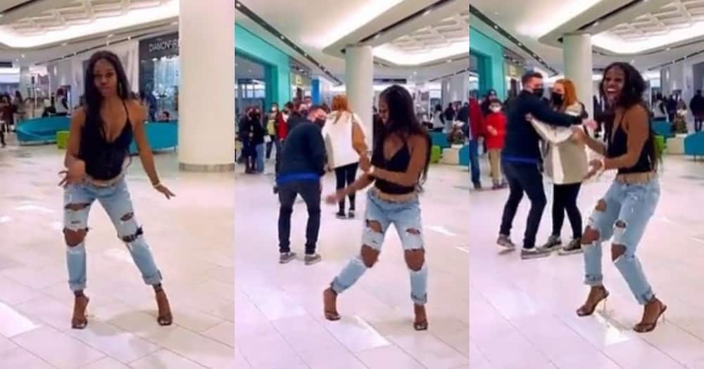 Dance, dancing, choreography, Rihanna, Rude Boy, photobomb, videobomb, trending clip, viral video