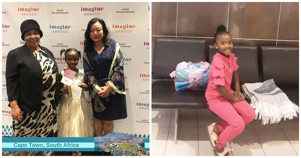 9-year-old activist, Kwakho Mamputa donates to #CycloneIdai victims