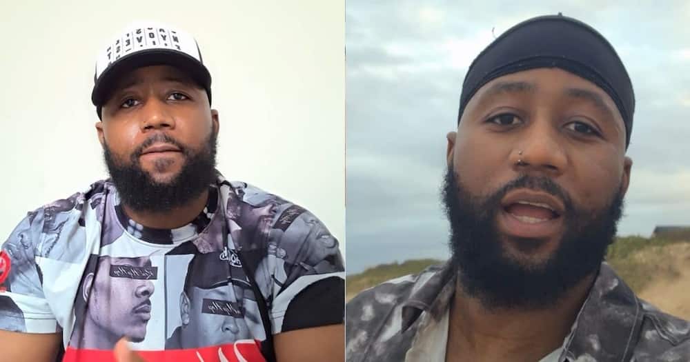 Cassper Nyovest shares that homeless man he helped is back to streets