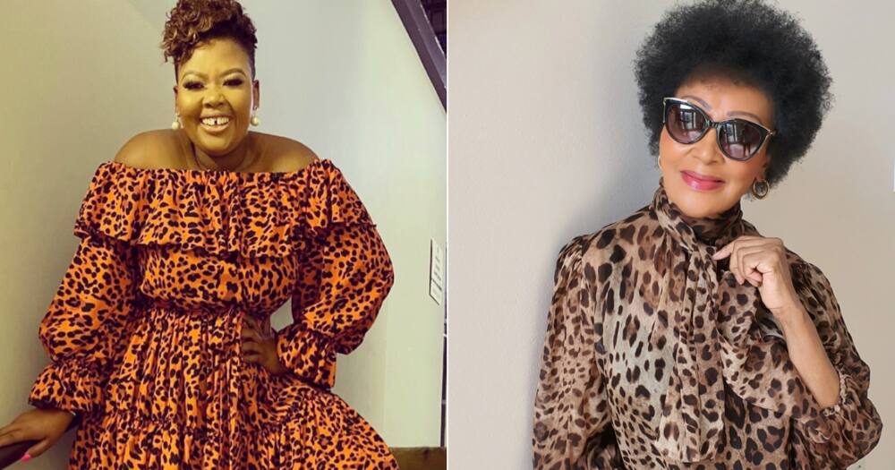 Veteran talk show host Felicia Mabuza-Suttle shows love to Anele Mdoda's energy