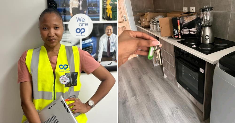 A dedicated industrial engineer showed off her new place on social media