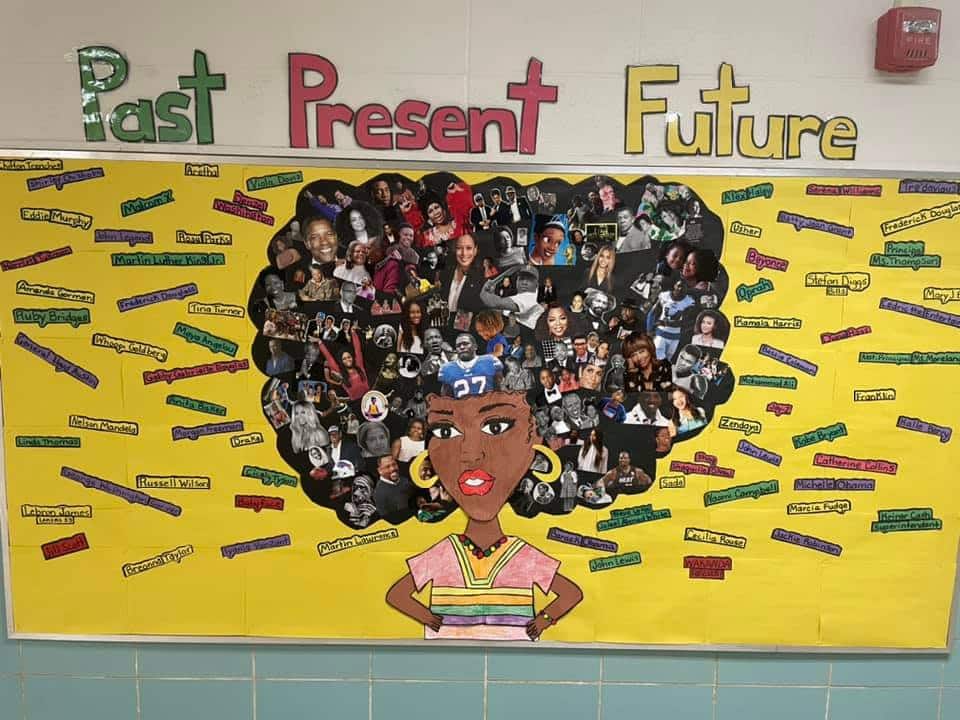 Black History Month bulletin board ideas for toddlers
