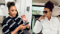 Nadia Nakai and Pearl Thusi leave fans in stitches after joining hilarious beetroot challenge