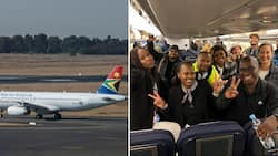 Diplomatic spat at Polish airport concludes at SA journalists and Ramaphosa's security personnel return home