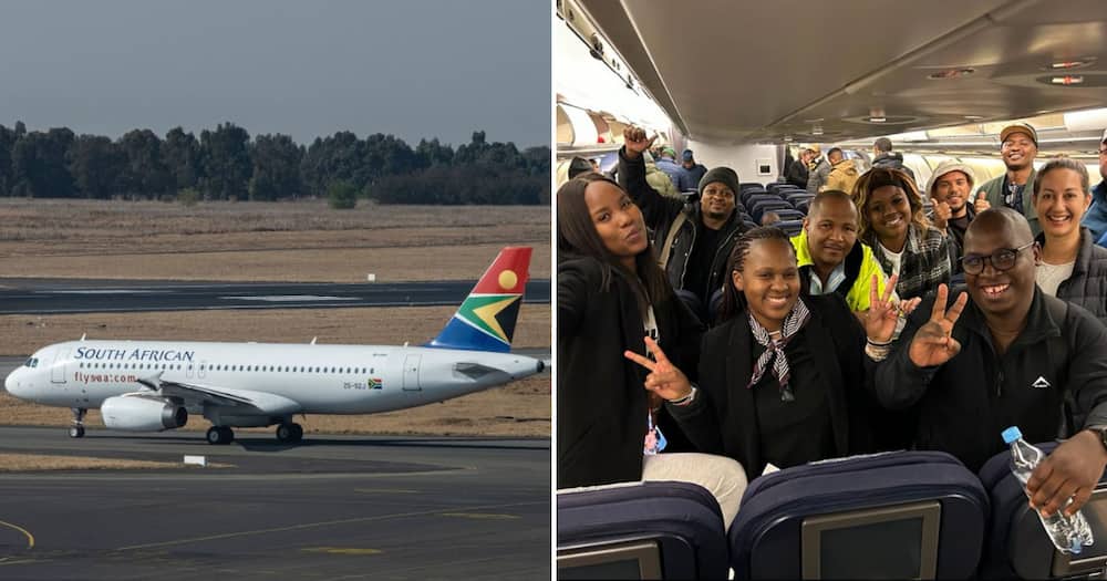 South African journalists and security personnel returned home after being held at a Polish airport