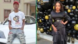 Emtee shoots his shot at former 'Generations' star Sonia Mbele, fans think she's not in his league