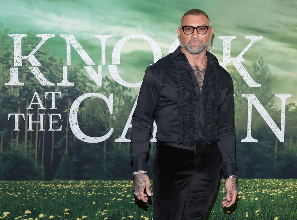Why is Dave Bautista’s head so wrinkly?