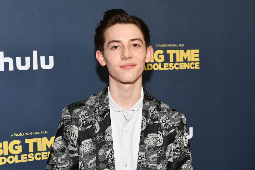 Griffin Gluck at the premiere of "Big Time Adolescence" at Metrograph