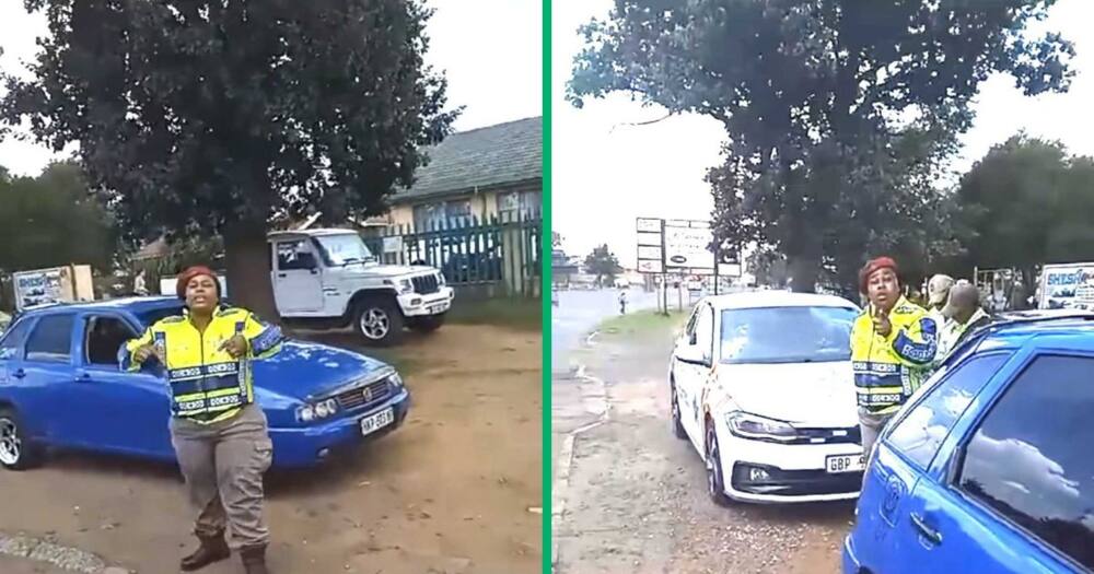 A Mpumalanga metro officer threatened a motorist who was recording her in a viral video