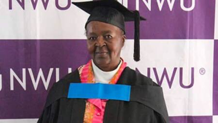 Inspiring 58-year-old Overcomes Adversity and Graduates From NWU With BEd Degree
