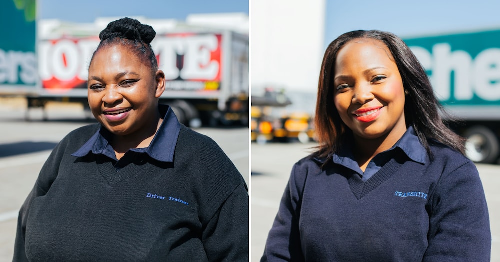 Shoprite, truck driver, female, South Africa