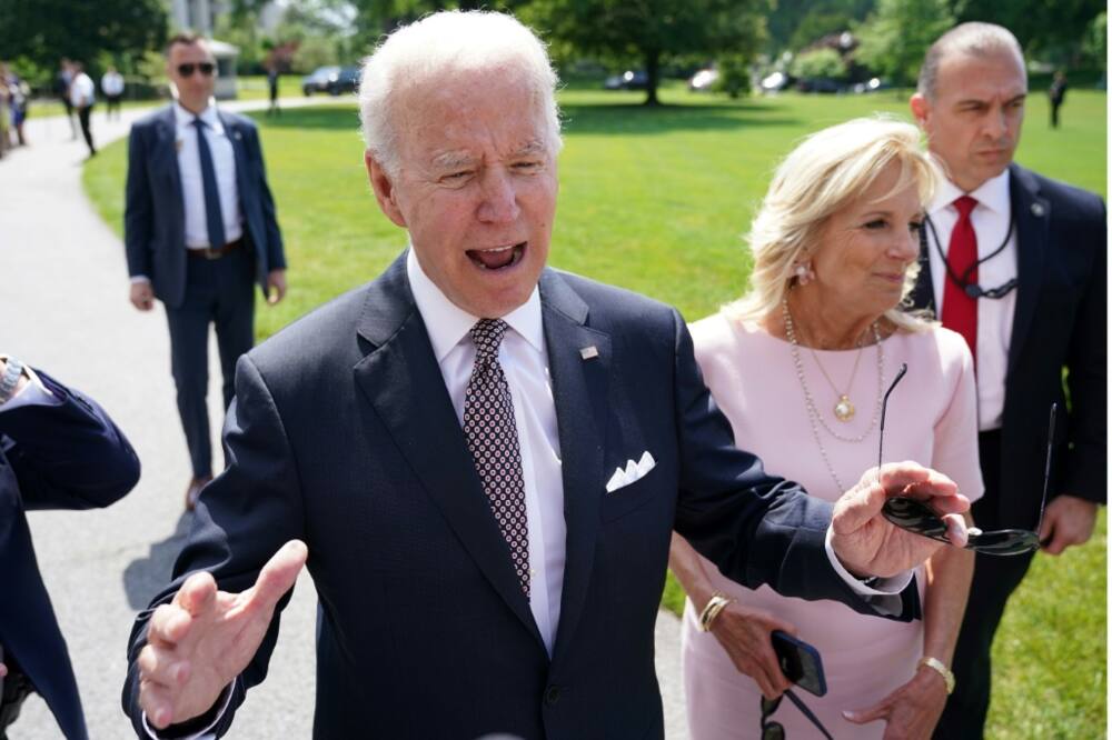 US President Joe Biden, shown here at the White House in Washington, DC on June 17, 2022, has downplayed his upcoming meeting with the heir to the Saudi throne