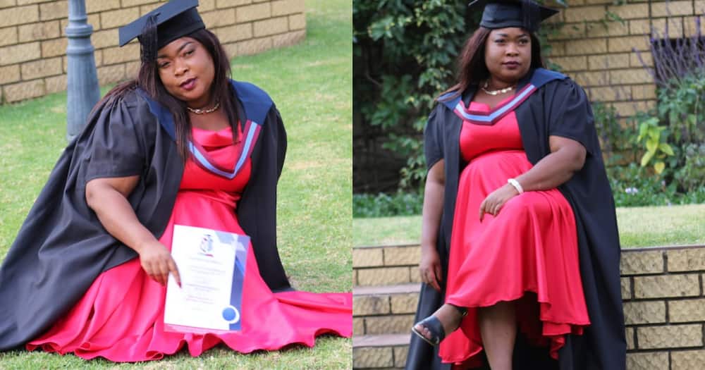 "So Proud Of Umamzo": Mzansi Reacts Has Man's Mom Becomes a Graduate