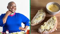 Local chef plugs Mzansi with affordable homemade butter recipe: "There's a lot of shaking"