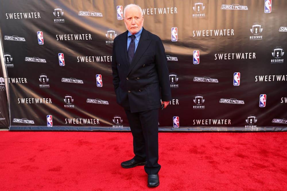 Richard Dreyfuss at the Los Angeles premiere of "Sweetwater" at Steven J. Ross Theatre on the Warner Bros. Lot.