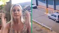 Durban Toyota Tazz driver shares why she knocked over alleged handbag thief in viral TikTok video