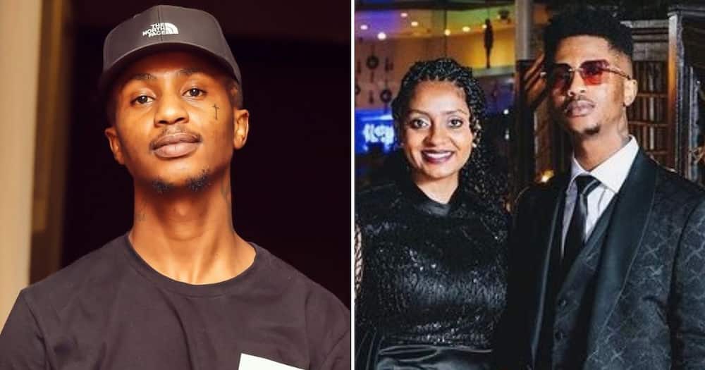 Emtee's wife Nicole Chinsamy says the rapper is abusive.