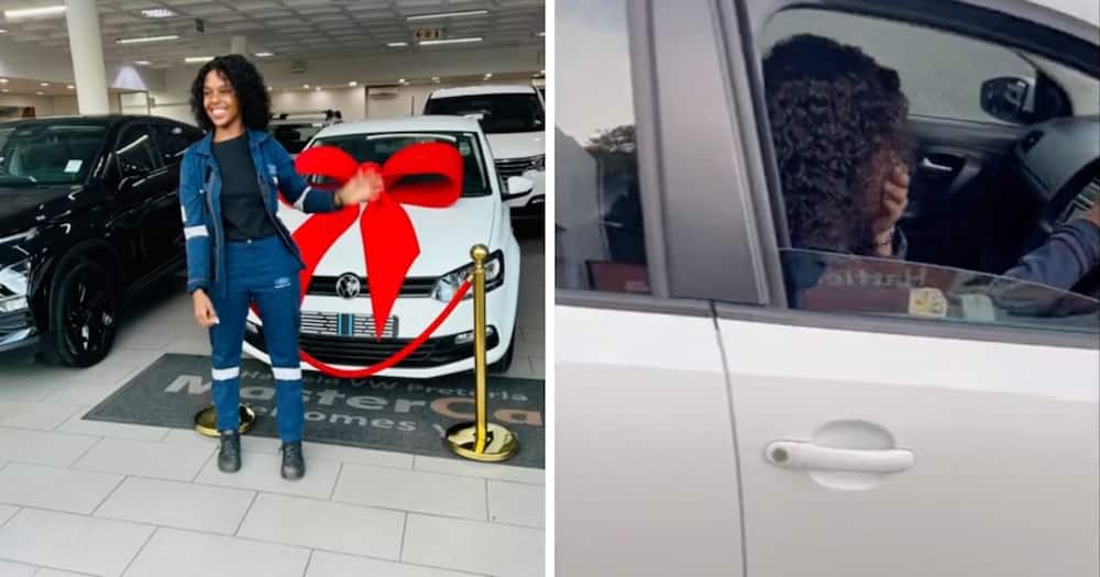 Hardworking lady purchases brand new VW Polo