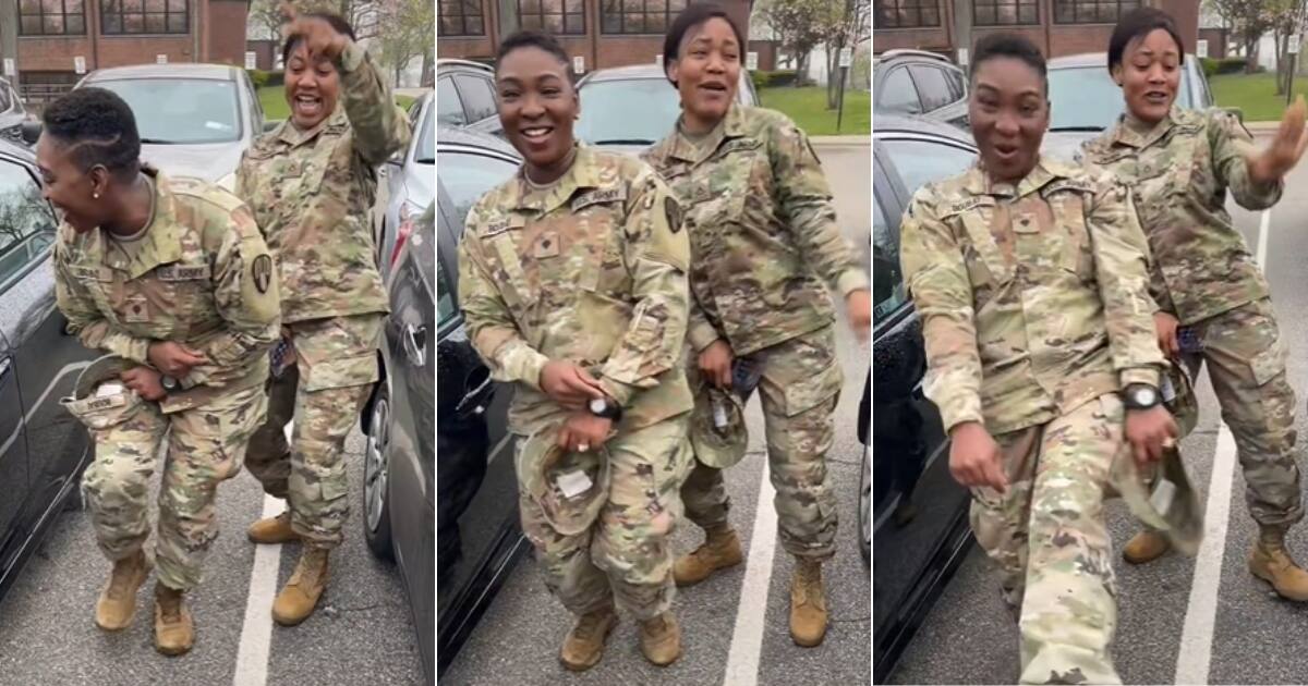 Female Soldier & Friend Dance to Davido’s Stand Strong Song, Mzansi ...