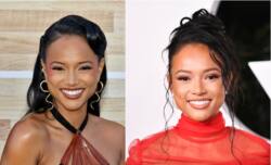 Who does Karrueche Tran have a baby with?