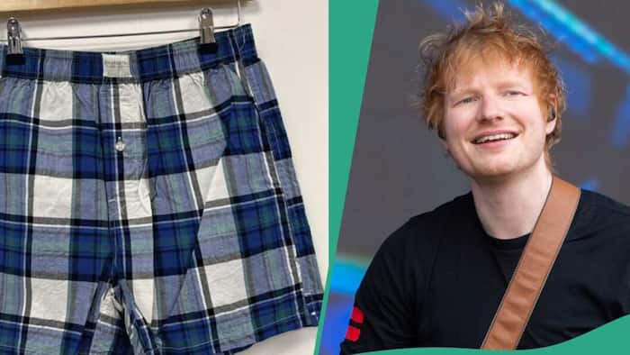 Ed Sheeran donates 149 pairs of his boxers to raise money for children's charity in his hometown
