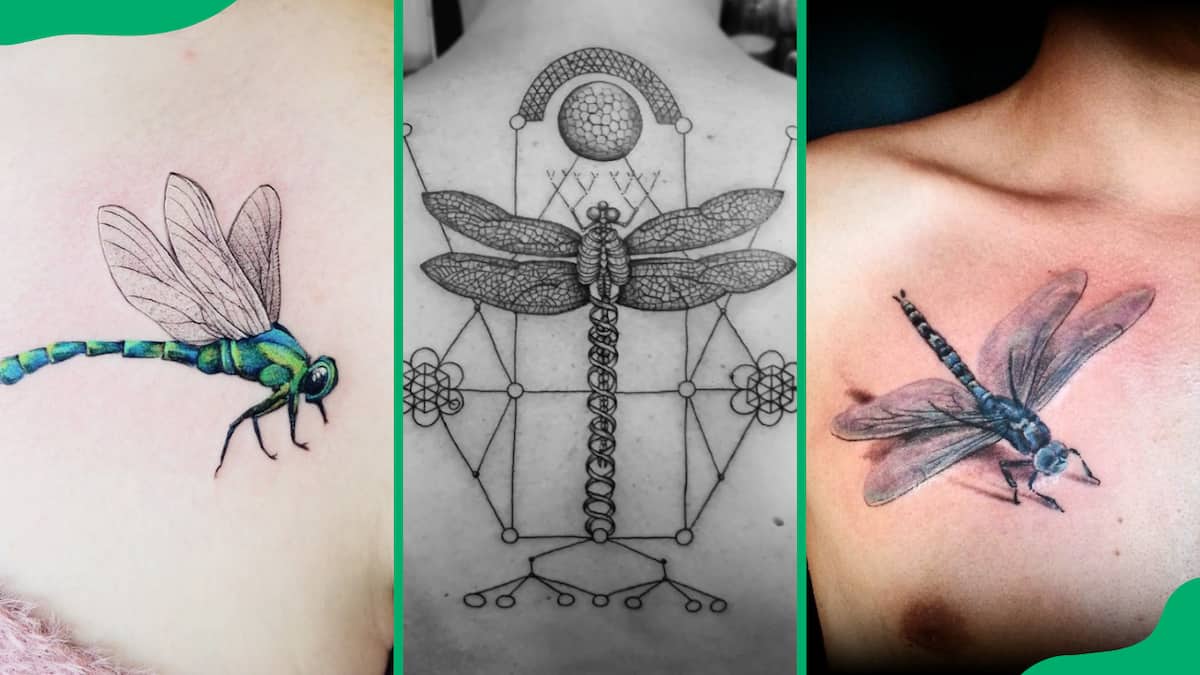 Love Tattoos - Feminine dragonfly 🥰✨ By Kamilla #naturetattoo #girlytattoo  #dotwork #femininetattoo #blackandgreytattoo #ladiestattoos | Facebook