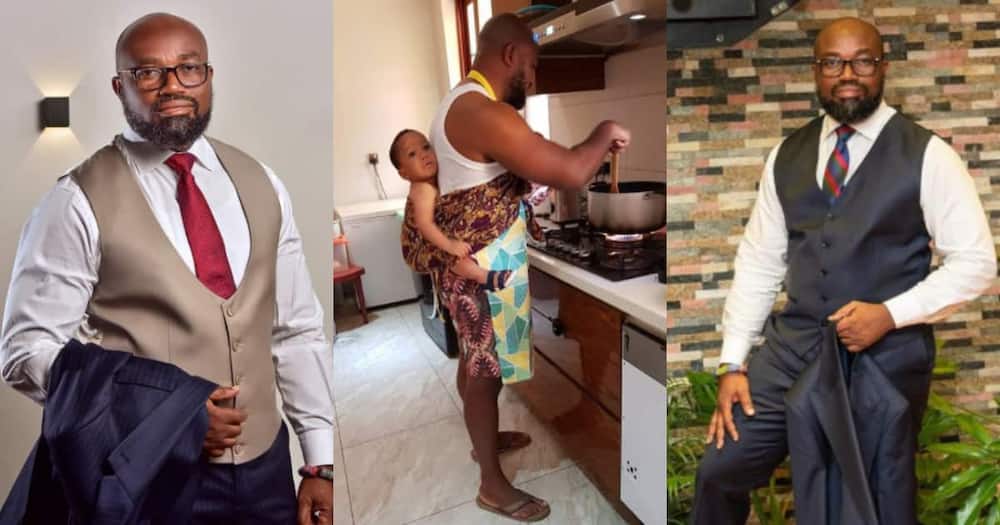 Cooking is not a favour to your wife - Ghanaian millionaire McDan tells husbands