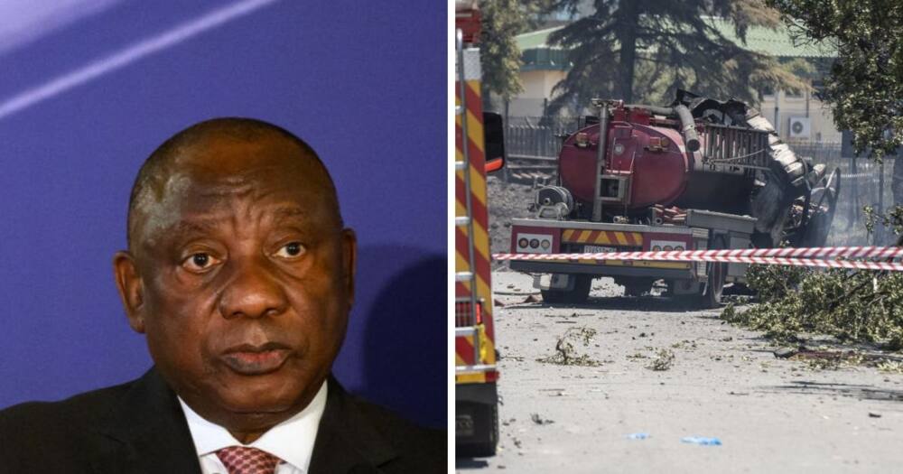 President Cyril Ramaphosa speaks on devastating Boksburg explosion