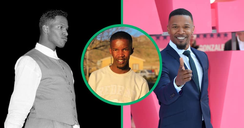 Mzansi reacts to pictures of Jamie Foxx's lookalike