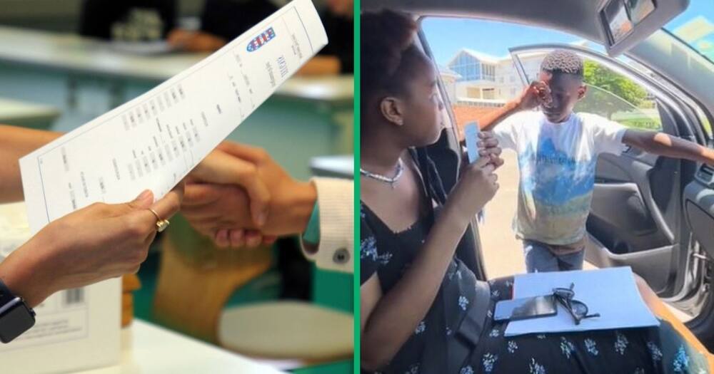 TikTok video of boy from Durban pranked with school report