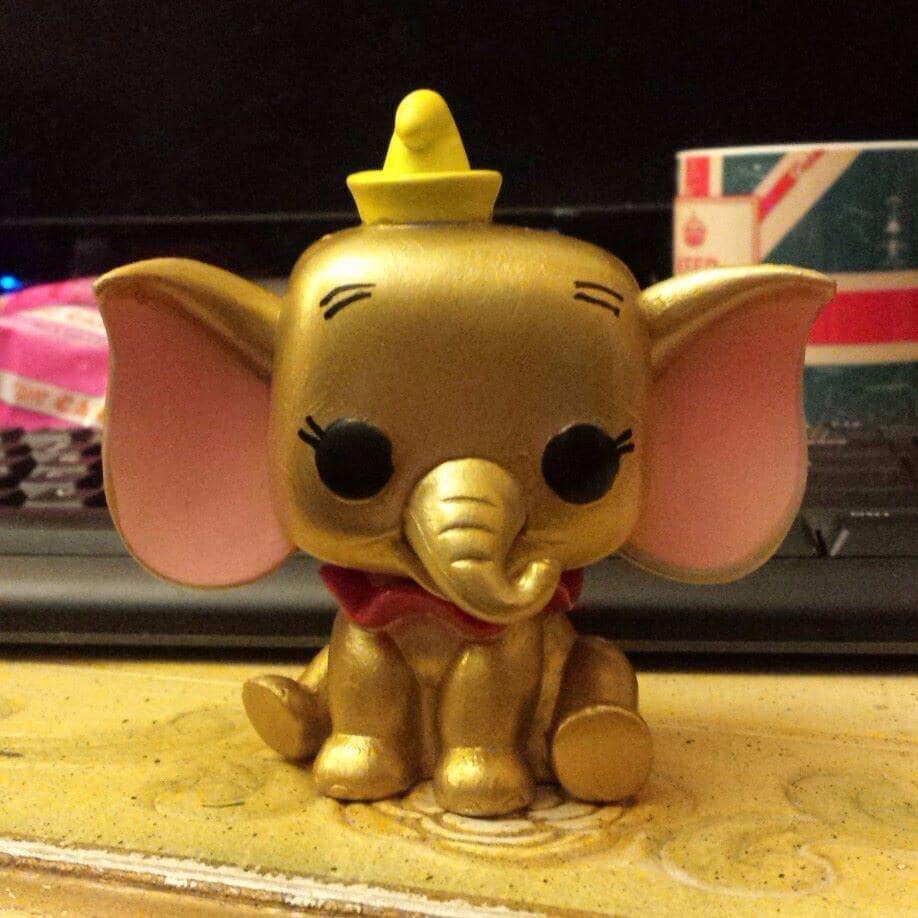 dumbo funko pop gold