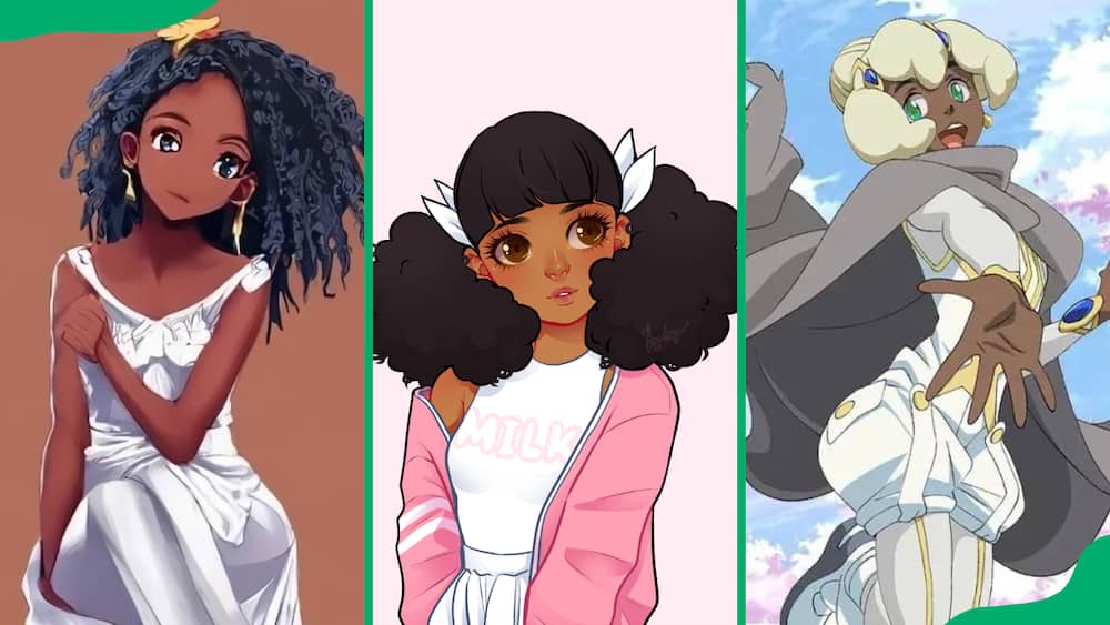 Black female anime characters