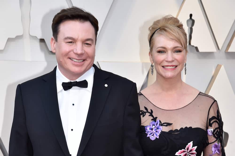 Mike Myers and his wife Kelly Tisdale during the 91st Annual Academy Awards at Hollywood and Highland on 24 February 2019 in Hollywood, California.