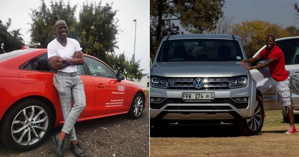 Mamelodi Sundowns skipper Hlompho Kekana has displayed his collection of cars. Image: @gonzalez_888/Instagram